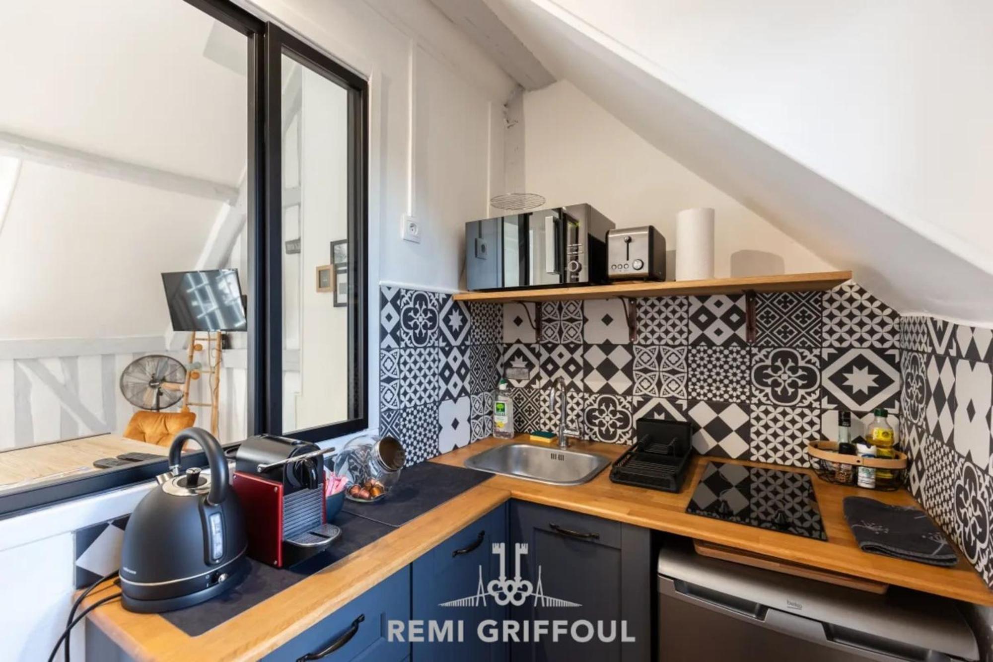 La Capucine Lovely Studio City Center Honfleur Ngoại thất bức ảnh